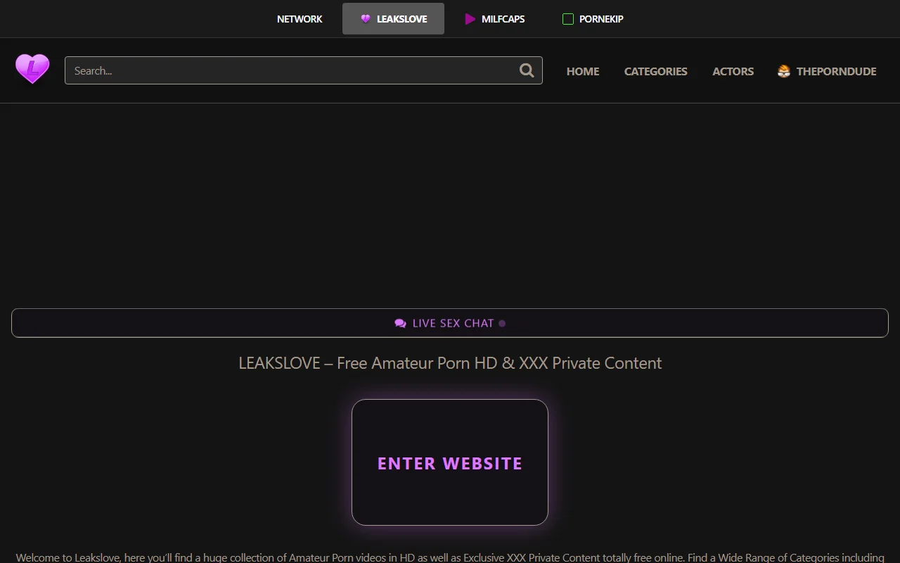 Screenshot of Leakslove